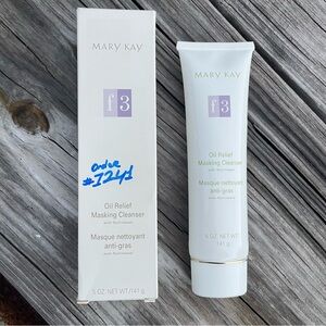 Mary Kay F3 Oil Relief Masking Cleanser w/ Nutrinewal, 5oz -NEW - Old Stock 2915